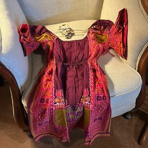 Vintage 70s Bohemian dress by Beach 🏖️ Party. Great swim suit coverup. FUN 🤩